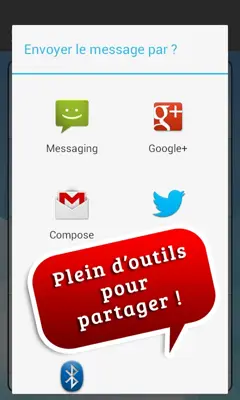 Messages d'Amour et Citations android App screenshot 0